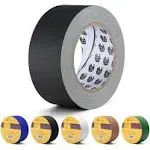 Bates- Gaffers Tape 2 Inch, 23 Yard, Gaffers Tape, Black Gaffers Tape, Gaffing T