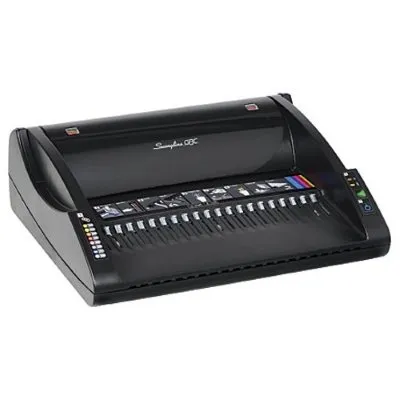 GBC Black 330 Sheets Combbind C110E Electric Binding Machine, 15.44 x 12.38 x 4.78 inch