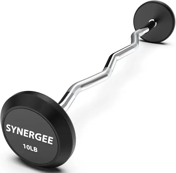 Synergee Fixed Easy Curl Barbell