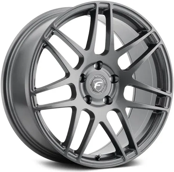 Forgestar F14 Drag 18x8.0 / 5x120 BP / ET15 / 5.125in BS Gloss Anthracite Wheel