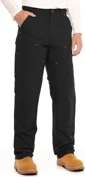 Carhartt Men's Loose Fit Washed Duck Double-Front Utility Work Pant