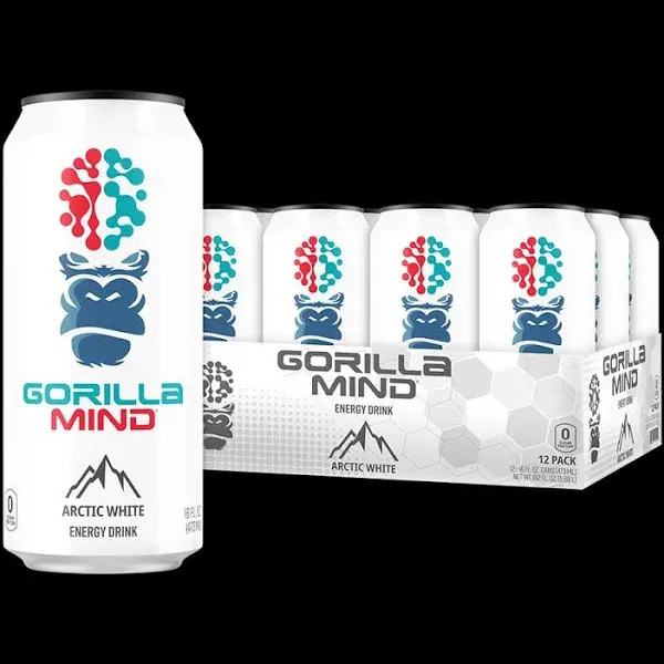 Gorilla Mind Energy Drink 12-Pack