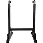 BalanceFrom Multi-function Home Gym Exercise Dip Stand, 500lb Capacity, Black