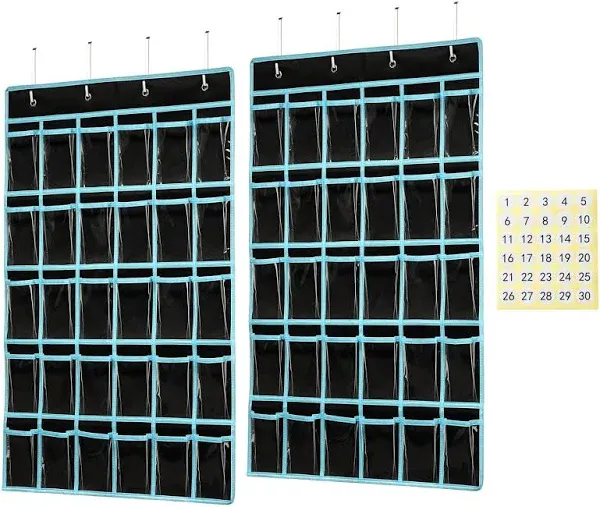 Classroom Pocket Chart OrganizerCell Phones Calculator Holder for Classroom