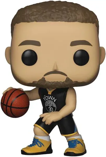 Stephen Curry Pop #43 Golden State Warriors Funko 2018 NBA The Town Jersey MVP