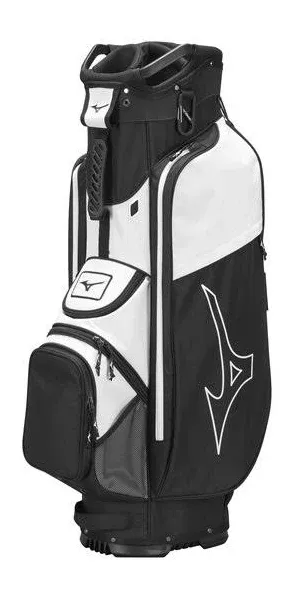 Mizuno LW-C Cart Bag - Black White