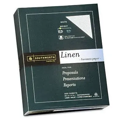 Southworth 25% Cotton Linen Business Paper