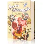 EIOUMAX Real Paper Diversion Book Safe with key Secret Box Collection Box-Alice In Wonderland