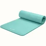 Retrospec Solana Yoga Mat 1/2" Blue Lagoon