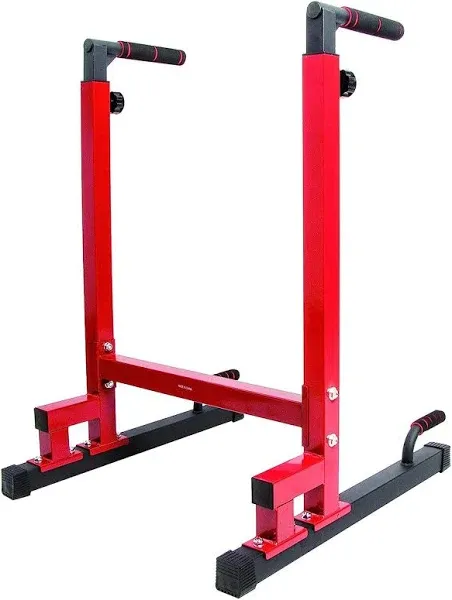 Balancefrom Steel Frame Multi-Function<wbr/>al Home Gym Exercise Fitness Dip Stand Sta