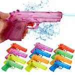 Playbees Water Blasters – 12-Pack of 6-Inch Fun for Ultimate Splashing Adventures!