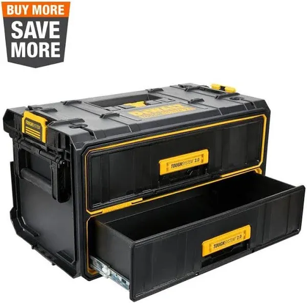 DeWalt ToughSystem 2.0 Two-Drawer Unit DWST08320