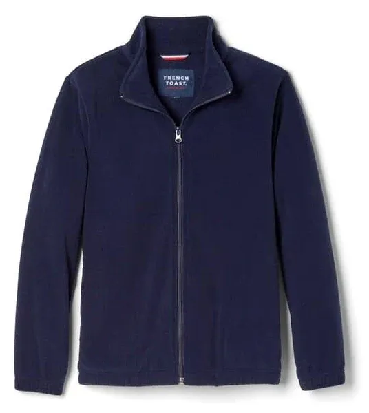 French Toast Boys' Full Zip Micro Fleece Jacket