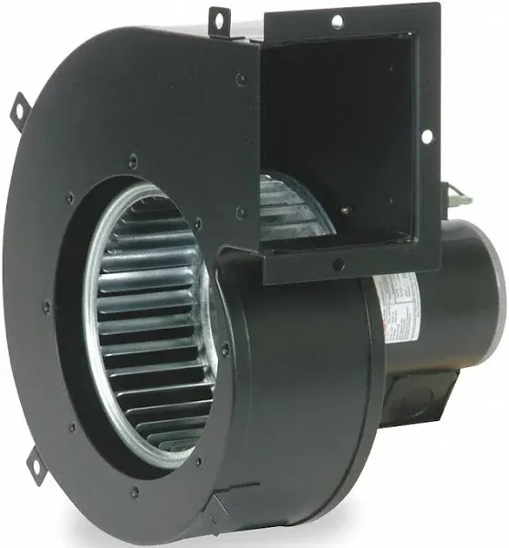 Dayton 1Tdv4 Rectangular Oem Blower, 1650 Rpm, 1 Phase, Direct, Rolled Steel