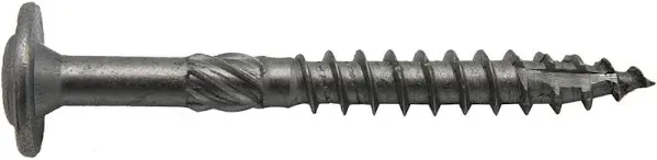 #15 Stainless Steel Construction Lag Screw T-30 Torx/Star Drive Heavy 