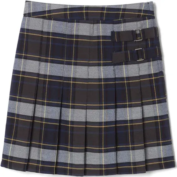 French Toast Girls' Adjustable Waist Pleated-Front Two-tab Scooter