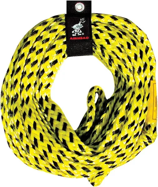 Airhead 60&#039; Super Strength Water Tube Tow Rope -AHTR-6000- Yellow/Black -Boating