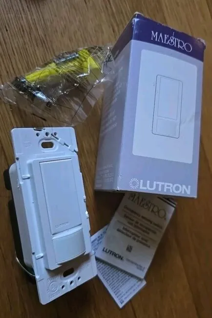 Lutron Maestro Occupancy Sensor Switch