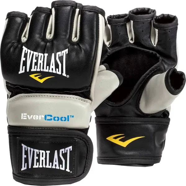 Everlast Everstrike Training Gloves | White | M | Unisex | Synthetic Leather