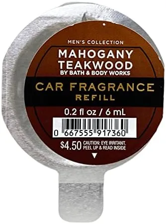 Bath & Body Works Car Fragrance Refills Mahogany Teakwood