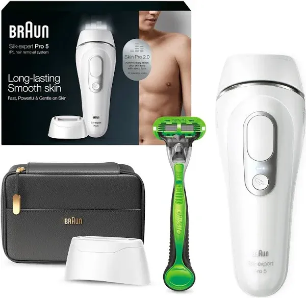 Braun Silk Expert Pro 5 IPL Hair Removal for Women and Men PL5147