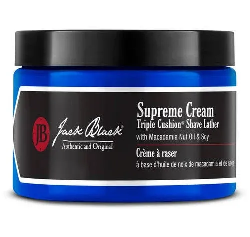 Jack Black Supreme Cream Triple Cushion Shave Lather