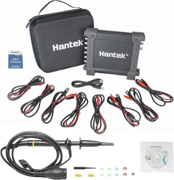 Hantek 1008B Automotive Diagnostic Oscilloscope/DAQ Card 8 Channels Programmable Generator