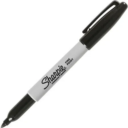 Sharpie Fine Point Black Permanent Marker