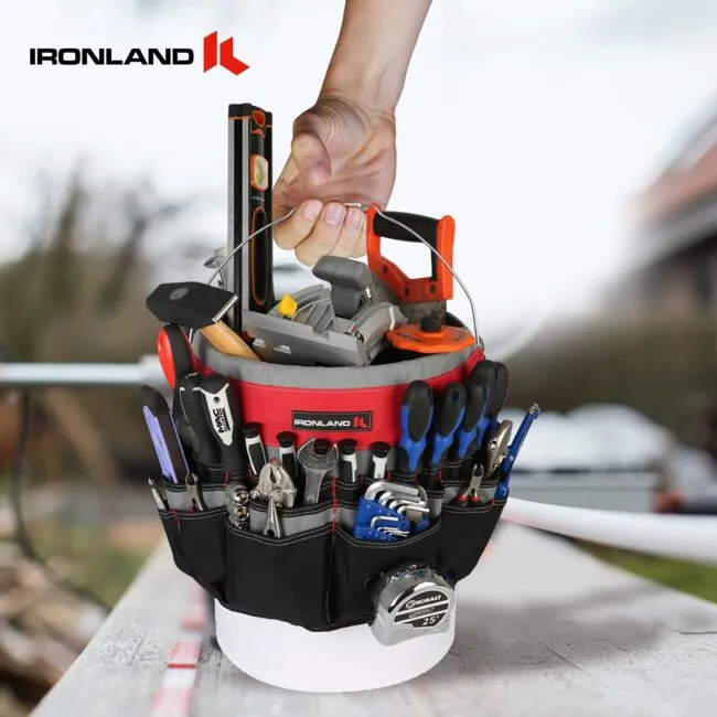 IRONLAND Bucket Tool Bag Organizer BT-001