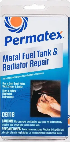 Permatex 09116 Fuel Tank and Radiator Repair Kit 