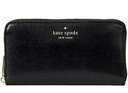 Kate Spade Staci Large Continental Leather Zip Around Wallet