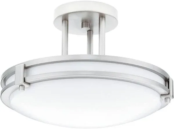 Lithonia Lighting 11750-BN-M4 Semi-Flush Light Fixture 11750 BN M4