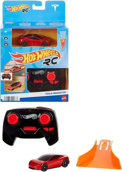 2022 Hot Wheels RC Tesla Roadster Red NEW!!! TESLA