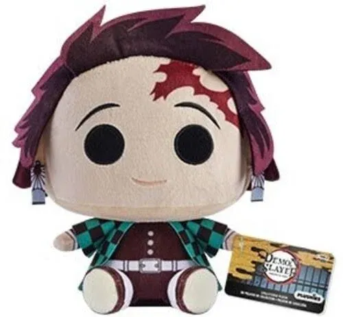 FUNKO PLUSH: Demon Slayer - 7 Tanjiro [New Toy] Plush, Vinyl Figure