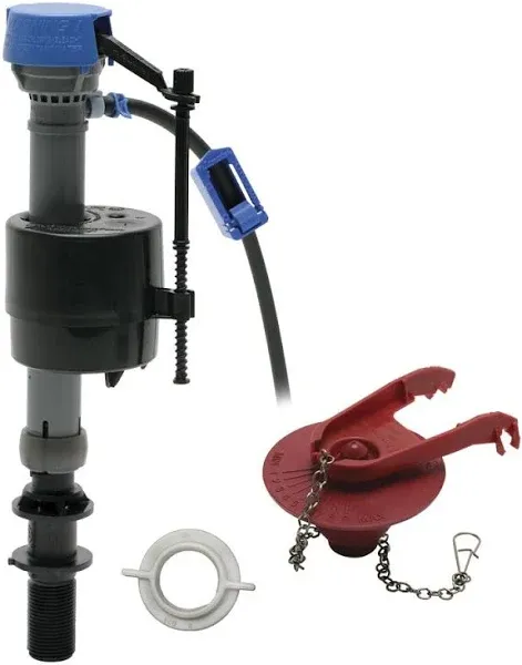 Corrosion-Resi<wbr/>stant Toilet Fill Valve and Flapper Kit for 2-Inch Flush Valves