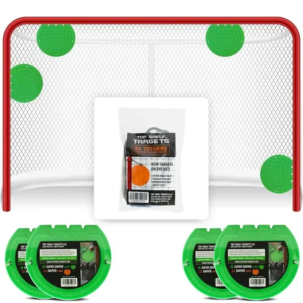 Top Shelf Super Sniper 6-inch Magnetic Shooting Targets (4 Pack)