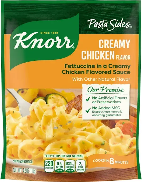 Knorr Creamy Chicken Pasta Sides