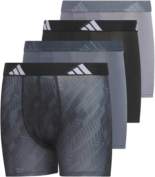 Youth Microfiber Graphic 4-Pack Boxer Briefs