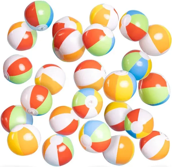 Top Race Colorful Mini Beach Balls