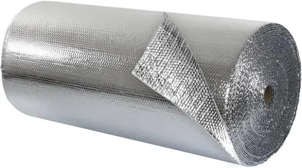 4' X 125' Double Bubble Reflective Foil Insulation, Radiant Barrier (500 sq. ft.)