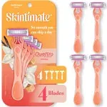 Skintimate Razors Disposable Vanilla Sugar 4 Count Razor Women