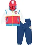 Paw Patrol Boy's Toddler Hoodie and Jogger Pants- Ryder Paw Patrol Set 2 PACK Clothing Set