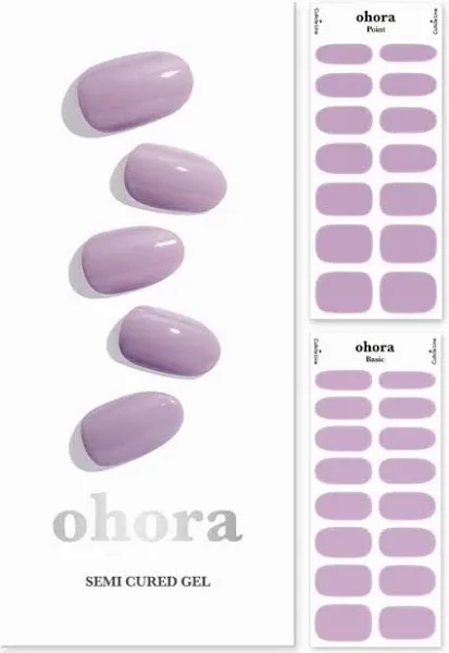 Ohora Semi Cured Gel Nail Strips Pastel Ombre ND-211-W