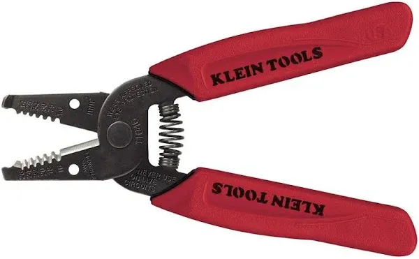 Klein Tools Wire Stripper/Cutte<wbr/>r 16-26 AWG Stranded Black-oxide Finish