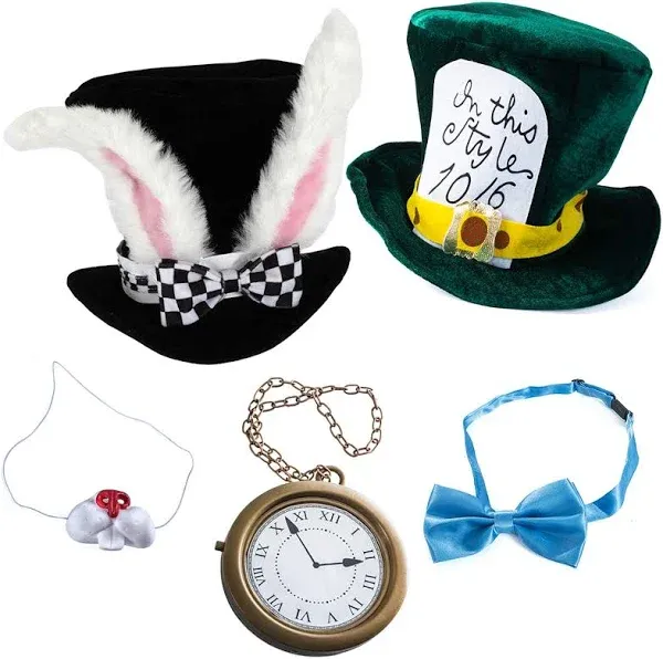 Tigerdoe White Rabbit Costume - Rabbit Costume - Bunny Costume 5 Pc Costume- ...