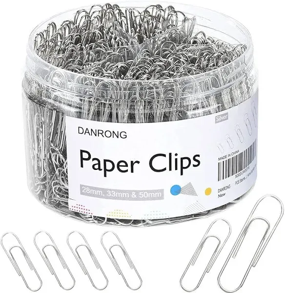 DanRONG 650 Pcs Paper Clips