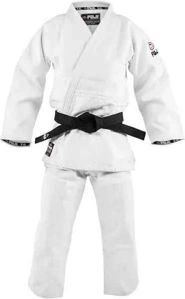 New Fuji Sports Mens 4.5 Double Weave Judo Gi Kimono  - White