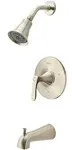 Pfister LG89-8WRK Weller 1-Handle Tub & Shower Trim Brushed Nickel