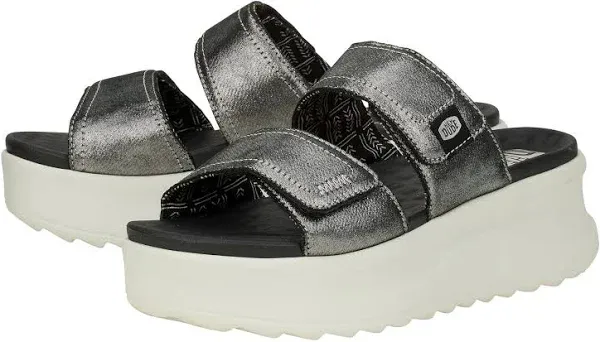 HEYDUDE Delray Slides - Women&#039;s Comfortable Slide Sandals