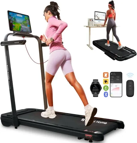 Mobvoi Home Treadmill SE 3 in 1 Folding Treadmill Walking Pad 2.5 HP Compact Por